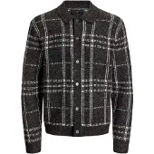 Jack & Jones Effen Gebreide Vest M Grijs