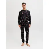 Jack & Jones Huispak 'JACTristan' grasgroen / rood / zwart / wit