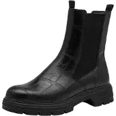Tamaris Chelsea boots zwart