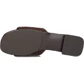 Stefano lauran Dames Slippers L24073 - Bruin - Maat 37