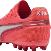 Puma Heren King Ultimate Stevige Grond Voetbalschoenen (Gloeiend rood)