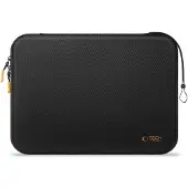 TechProtection Sport MacBook 13 / 14 Inch Sleeve Zwart / Oranje