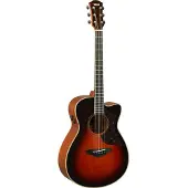 Yamaha AC3M ARE Tobacco Brown Sunburst elektrisch-akoestische westerngitaar met gigbag