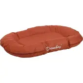 Flamingo - Kussen Dreambay Ovaal Terracotta - 80 x 60 x 14 cm - Hondenmand - Hondenkussen