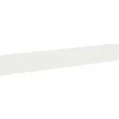 vidaXL Gazonrand 30 st 100 x 15 cm Staal Wit