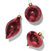 HEMA Kerstballen Glas Rood - 3 Stuks