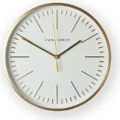 Laura Ashley Glenn Klok - Streep - 30,5x30,5cm - Goud