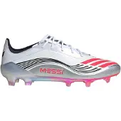 Adidas Voetbalschoen 'F50 Messi' cranberry / zwart / zilver / wit