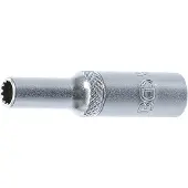 Bgs Dopsleuteldop Gear Lock, diep - 1/4 - 5 mm