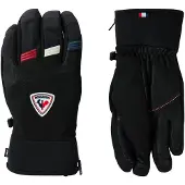 Rossignol - Skihandschoenen - M Strato Ski Gloves R-Shell Dry Black voor Unisex - Maat L - Zwart