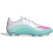 Adidas Voetbalschoen 'F50 Messi League' turquoise / neongroen / neonroze / wit