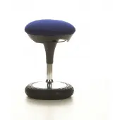 Topstar SITNESS 20 - Werkstoel / werkkruk/ verhoogde bureaustoel Blauw Stof