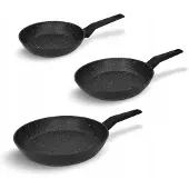 Zwieger Zestaw 3 koekenpannen Forte - Aluminium, Anti-aanbak