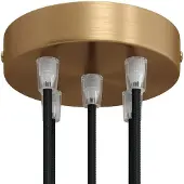 Creative Cables Krm575fots Metalen Cilindrische Lamp Plafondrozet Kit