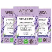 Weleda 3x Shower Bar Lavender + Vetiver 75 Gr