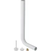 Geberit set spoelbocht 90° met stroombegrenzer en reductie: d=50mm, alpinewit, 115367111