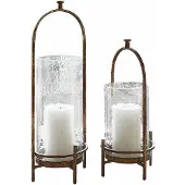 Loberon Windlicht set van 2 Aquivar