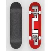 Flip Square Logo Red 8.0´´x31.85´´ Skateboard