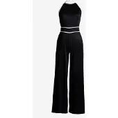 4TAILORS Jumpsuit 'Echo' zwart