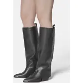 L37 HANDMADE SHOES Boots 'TO MAKE IT RIGHT' zwart