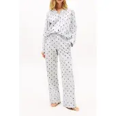 Tommy Hilfiger Uw0uw06248 Lange Mouw Pyjama T-shirt