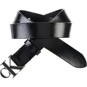 Calvin Klein Riem zwart / zilver