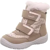 Superfit Snowboots 'Crystal' beige / rosa
