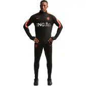 Nike Nederland Strike Elite Trainingspak 1/4-Zip 2026-2028 Zwart Oranje