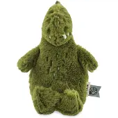 Trixie Knuffeldier Baby Mr. Dino – Zachte Knuffel van Gerecycleerde Materialen – 18 cm