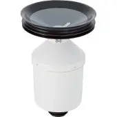 Geberit Systemsifon 0-liter, voor urinoirs, met geursteen en bevestigingsmateriaal, 1 stuk.