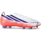 Adidas F50 Hyperfast League Gras Voetbalschoenen (FG) Kids Wit Paars Roze