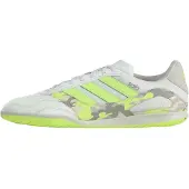 Adidas Voetbalschoen 'Super Sala III' taupe / donkergrijs / limoen / wit