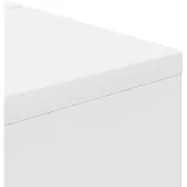 vidaXL Bureau, wit, 152 x 40 x 19,5 cm, houtvezel