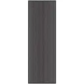 vidaXL Deurmat Zwart 60 x 180 cm Polypropyleen