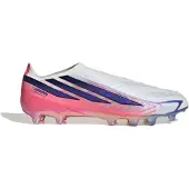 Adidas F50 Hyperfast Elite Veterloze Kunstgras Voetbalschoenen (AG) Wit Paars Roze