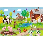 Trefl Maxi Boerderij Dieren Puzzel 24 Stuks voor Peuters