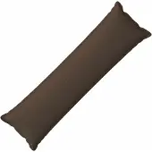 vidaXL Kussen met kussen HOUTEN Taupe 40 x 145 cm Faux Linnen
