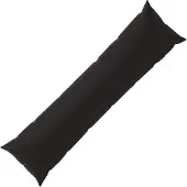 vidaXL Kussensloop HEERLEN Zwart 40 x 145 cm Polyester