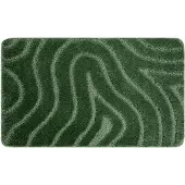 Rugsx Badkamertapijt SUPREME WAVES, Golven, antislip, zacht - groen 50x80 cm