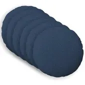 vidaXL Kussen met kussen HEERLEN 6 st Blauw Stof