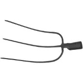 Stocker Vork Met 3 Ronde Tanden