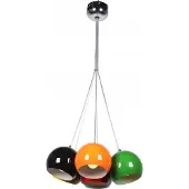 Azzardo NOA 7 Kleurrijke Kinderkamer Hanglamp - Verstelbaar