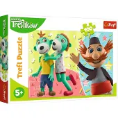 Trefl Trefliki Cijfers Puzzel Set 2x 100 Stuk 4+ Jaar