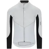 Q36.5 Dottore Hybrid Que wielershirt lange mouwen grijs/zwart, Maat M