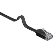 S-Conn Patchkabel, plat, U/UTP, categorie 6, slanke uitvoering, 2 meter