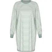 Mey Nachtjapon Serie Willow Stripes Seasalt Green | Maat 44
