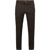 Pierre Cardin Chino 'Colmar' chocoladebruin