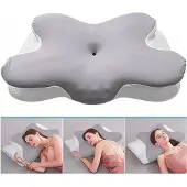 Bedee Ergonomische traagschuim kussen voor nekondersteuning - 65x38cm
