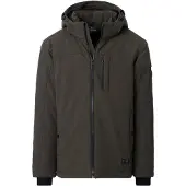 Casamoda comfort fit tussenjas - olijfgroen