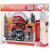 Polesie Puzzle 500 Stukken - Londense Rode Bus